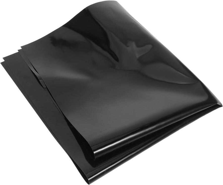 Inductie Kookplaat Beschermmat Kookplaatmat Glasvezel Hitte Beschermen Antislip Stabiliteit 61x52cm Zwart