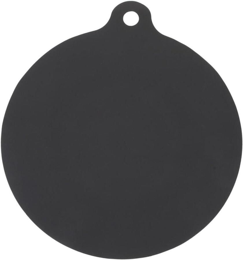 Inductie Kookplaat Beschermmat Onderzetter Keukenmat Koken Beschermen Hittebestendig Siliconen 27x24 cm Zwart