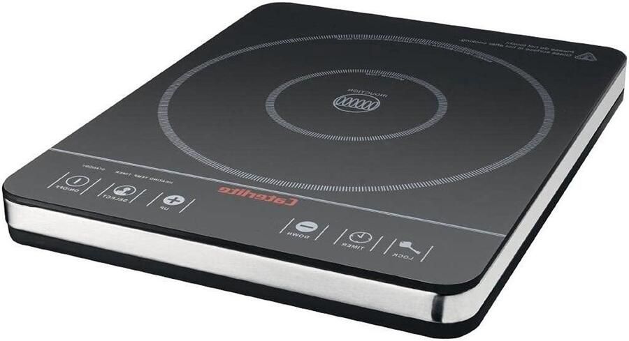 Inductie Kookplaat Draagbare Kookplaat Snel Koken Instelbare Timer 2000W Zwart - Foto 2