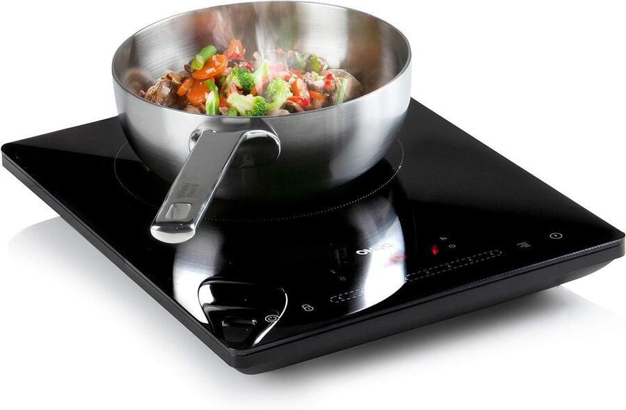 Inductie Kookplaat Elektrische Kookplaat Snel Koken Touchscreen Bediening 29 centimeter Zwart