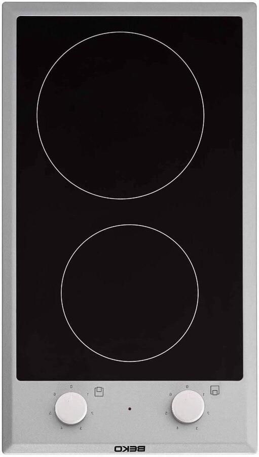 Inductie Kookplaat Keramisch Fornuis Veelzijdig Koken Twee Zones 29x51 cm Roestvrij Staal