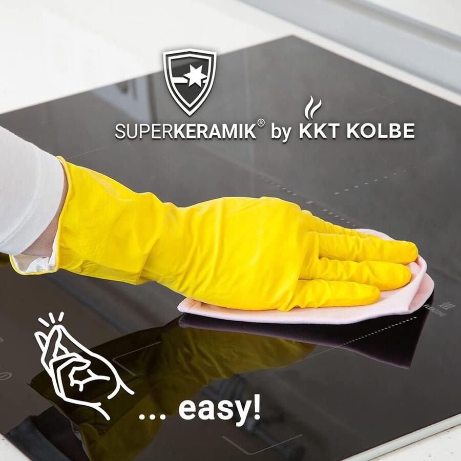 Inductie Kookplaat Kookveld Kookplaat Snel Koken Flexibele Kookzones 77 cm Zwart