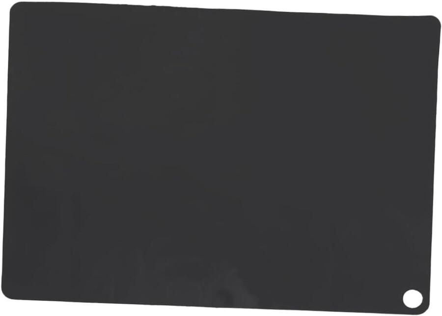 Inductie Kookplaat Mat Beschermende Pad Koken en Bakken Hittebestendig Glasvezel 35 x 25 cm Zwart