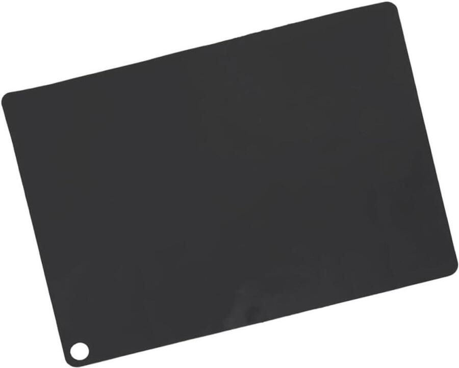 Inductie Kookplaat Mat Beschermmat Fornuis Koken Beschermen Hittebestendig Siliconen 35x25 cm Zwart
