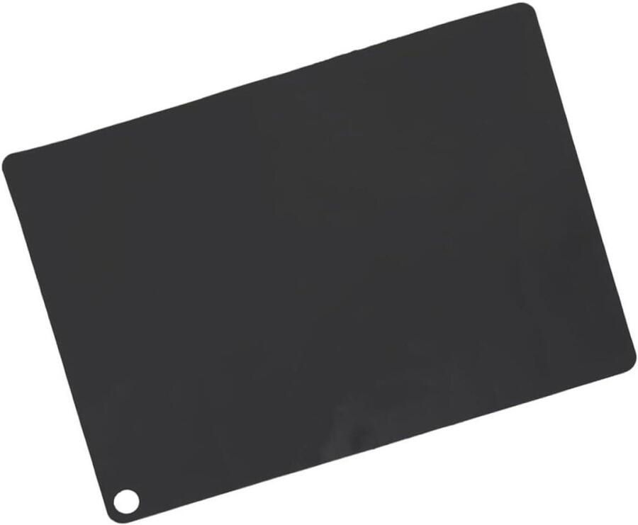 Inductie Kookplaat Mat Beschermmat Kookplaat Beschermen Hittebestendig Siliconen 35x25 cm Zwart