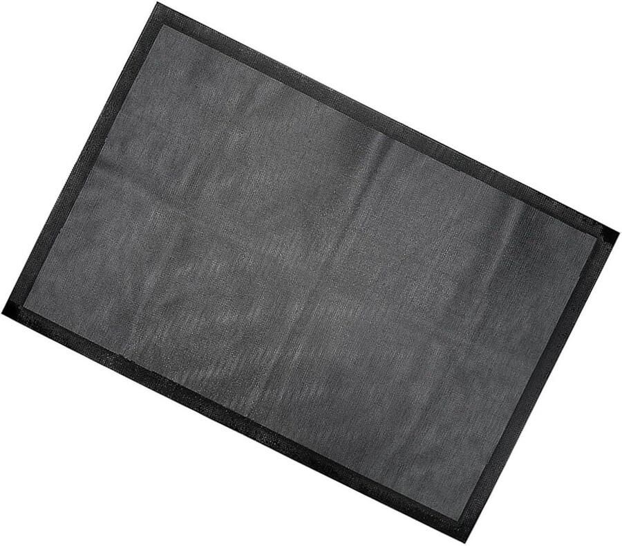 Inductie Kookplaat Mat Beschermmat Kookplaat Beschermen Magnetisch en Hittebestendig 52 x 78 cm Zwart