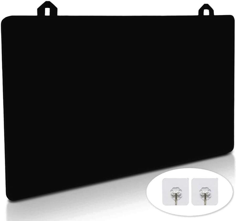 Inductie Kookplaat Mat Fornuis Beschermer Pad Keuken Beschermen Hittebestendig Ontwerp 285 x 205 cm Zwart