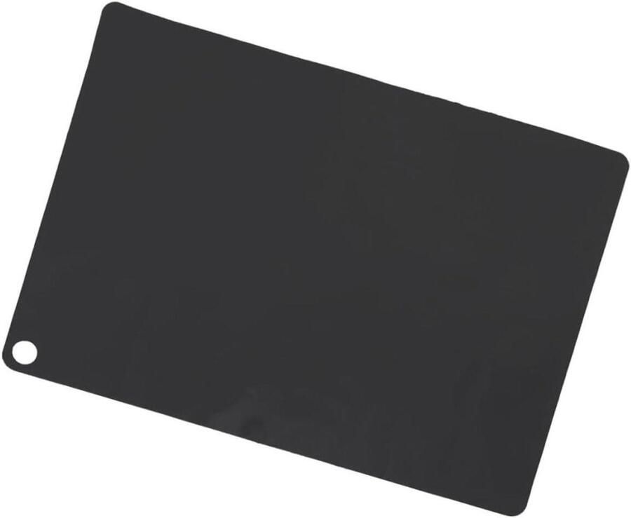 Inductie Kookplaat Mat Kookplaat Beschermer Koken Beschermen Hittebestendig Silicone 25x35 cm Zwart