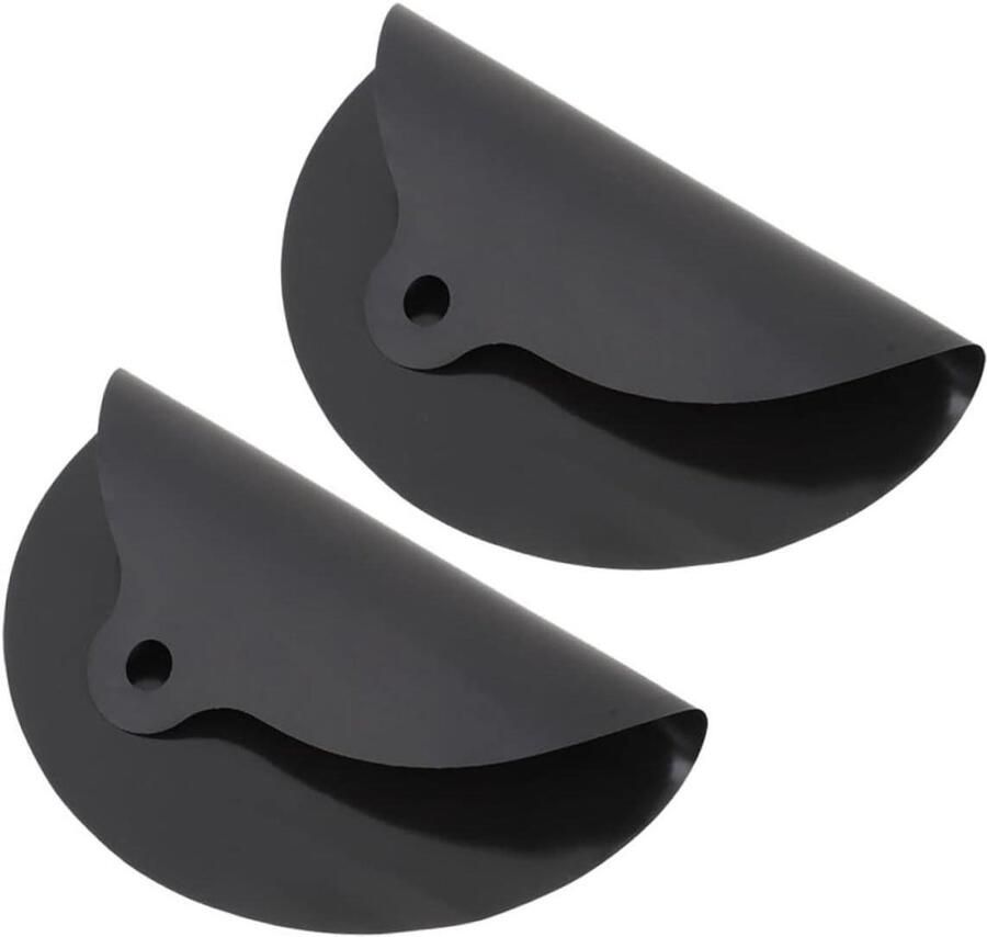 Inductie Kookplaat Matten Beschermmat Kookplaat Beschermen Hittebestendig Antislip 19x16.5CM Zwart