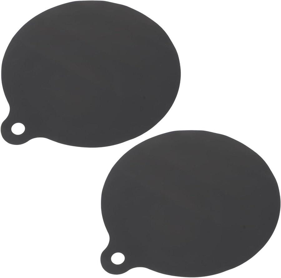 Inductie Kookplaat Matten Kookplaat Beschermer Krasvrije Kookplaat Hittebestendig Silicone 27x24cm Zwart