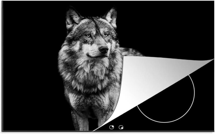 Inductie Kookplaat Protector Kookplaat Mat Bescherming Kookplaat Unieke Fotoprint 77x51 cm Multicolor