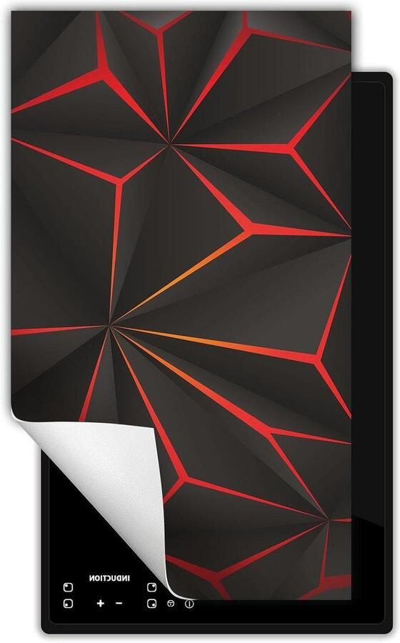 Inductie kookplaat protector Kookplaat mat Extra werkruimte creëren Kras- en vlekbestendig 30x52 cm