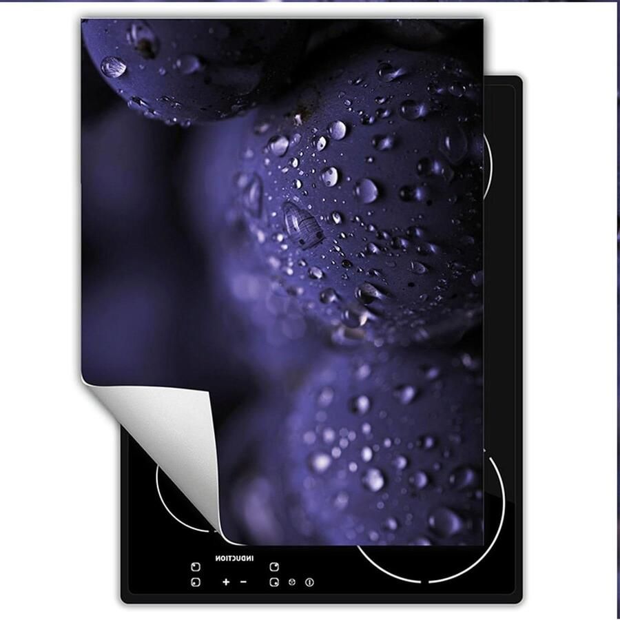 Inductie Kookplaat Protector Kookplaat Mat Keuken Beschermen Anti-slip Vinyl 40x52 cm Paars