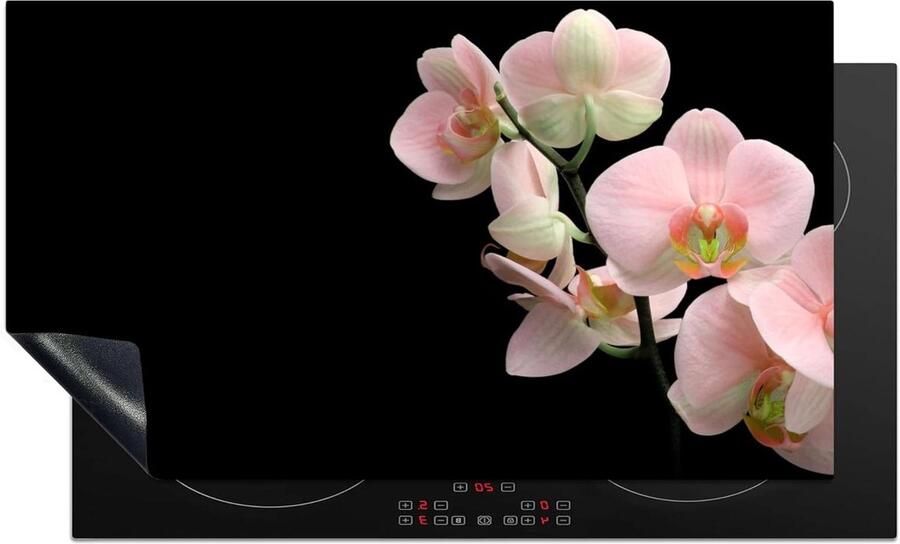 Inductie Kookplaat Protector Mat Beschermer Keuken Beschermen Krasvrij Werkblad 91x52 cm Orchidee