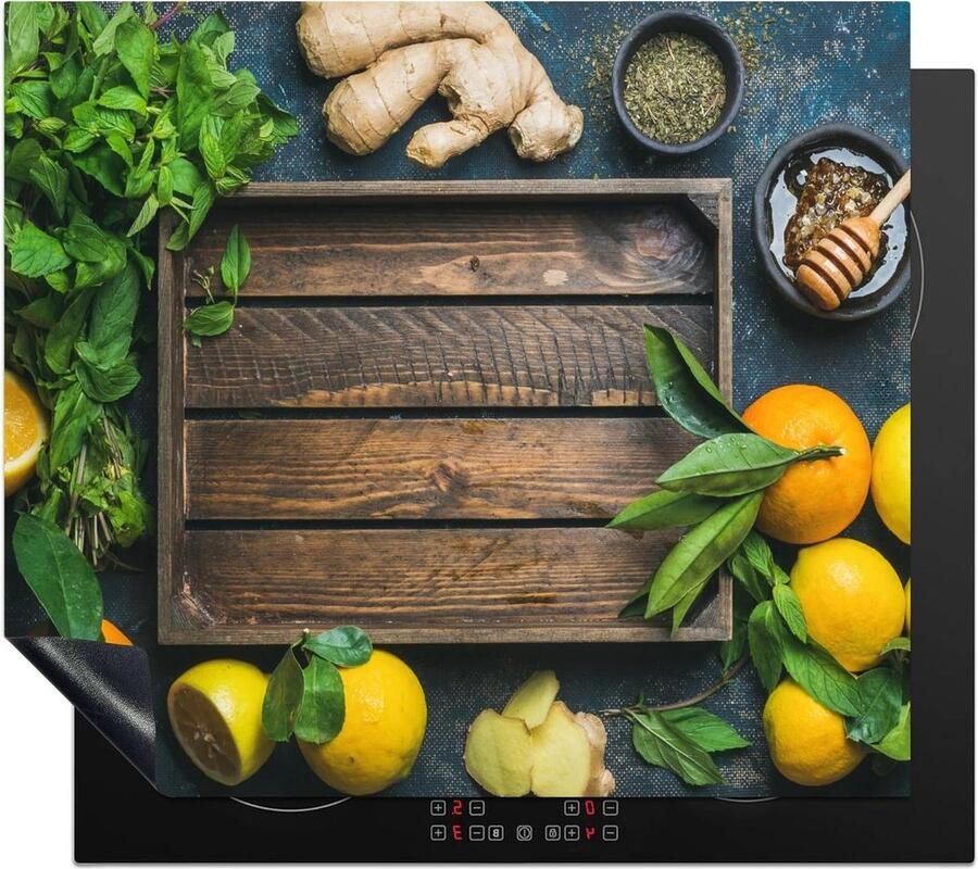 Inductie Kookplaat Protector Mat Beschermer Keuken Decoratie Krasvrij Werkoppervlak 59x51 cm Multicolor
