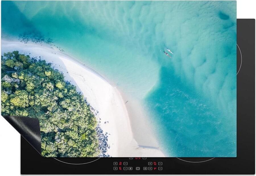 Inductie Kookplaat Protector Mat Beschermer Kookplaat Beschermen Unieke Foto Print 76x51 cm Multicolor