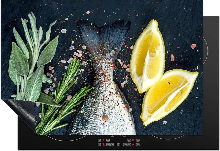 Inductie kookplaat protector Mat Onderlegger Keuken Decoratie Krasvrij Werkoppervlak 78x52 cm Multicolor