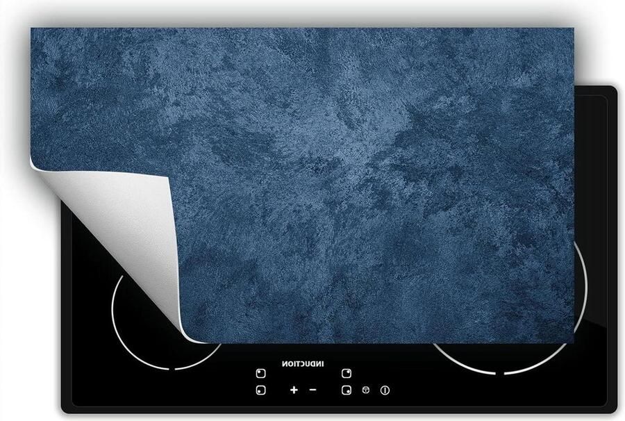 Inductie Kookplaat Protector Mat voor Kookplaat Beschermen Extra Werkruimte 90x52 cm Blauw