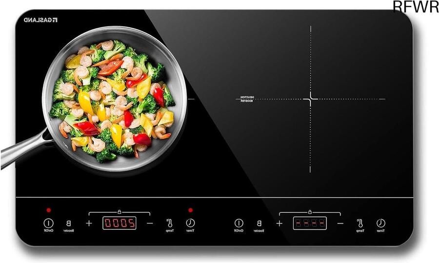 Inductie Kookplaat Vrijstaand Elektrische Kookplaat 2 Pits Keramische Koken