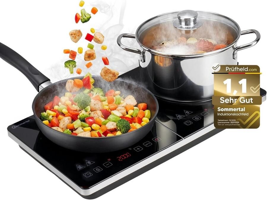 Inductie Kookplaat Vrijstaand Elektrische Kookplaat Keukencomfort