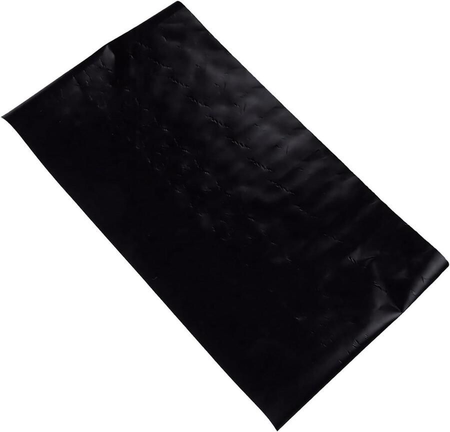 Inductie Kookplaatmat Beschermmat Keuken Kookplaat Beschermen Hittebestendig Siliconen 52 x 78 cm Zwart