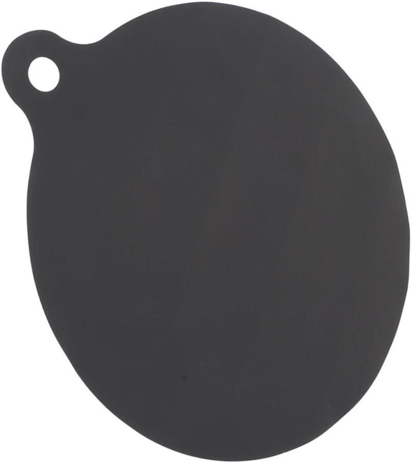 Inductie Kookplaatmat Siliconen Pad Bescherming Koken Antislip Anti-olie 27 x 24 cm Zwart - Foto 1