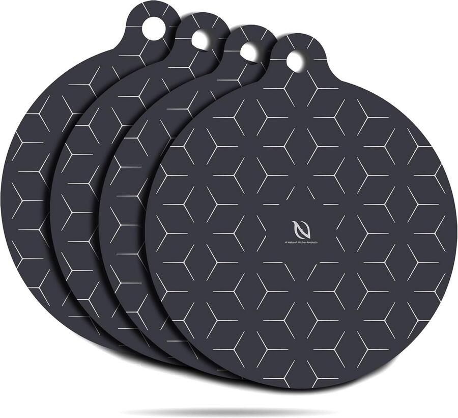 Inductie Matjes Rond Panbeschermers Inductieplaat Kookplaat Bescherming tot ... Kookaccessoire