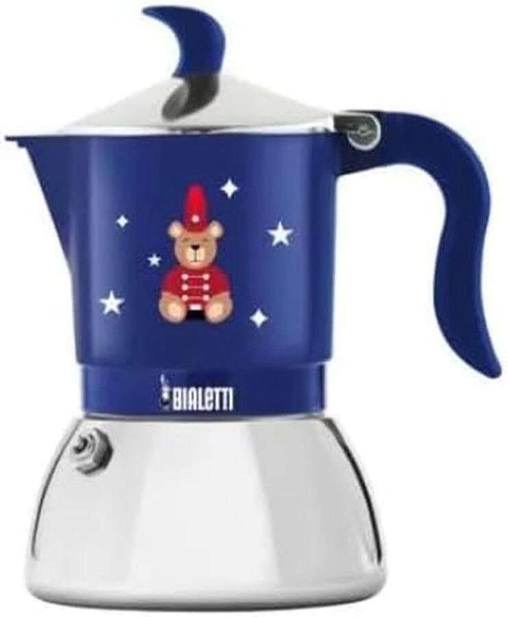 Inductie Moka Express voor 2 Kopjes Authentieke Italiaanse Espresso