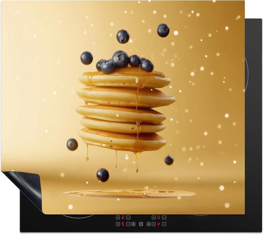 Inductie Protector Kookplaat Mat Keuken Werkruimte Unieke Foto Print 59x51cm Geel