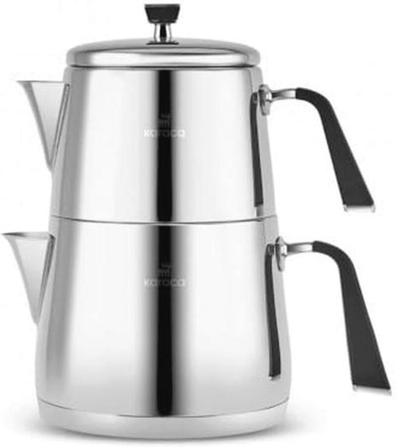 Inductie Theepot Set met RVS Waterkoker en Theepot van 1 Liter