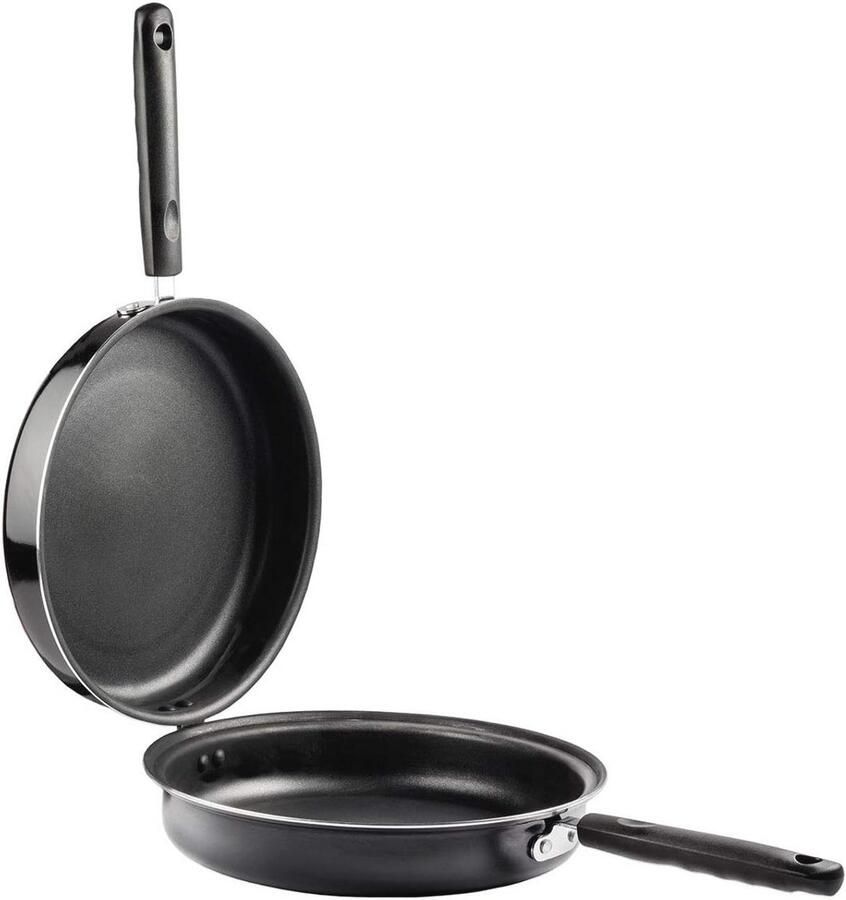 Inductie Tortilla Pan 24cm Aluminium Koekenpan met Non-Stick Coating