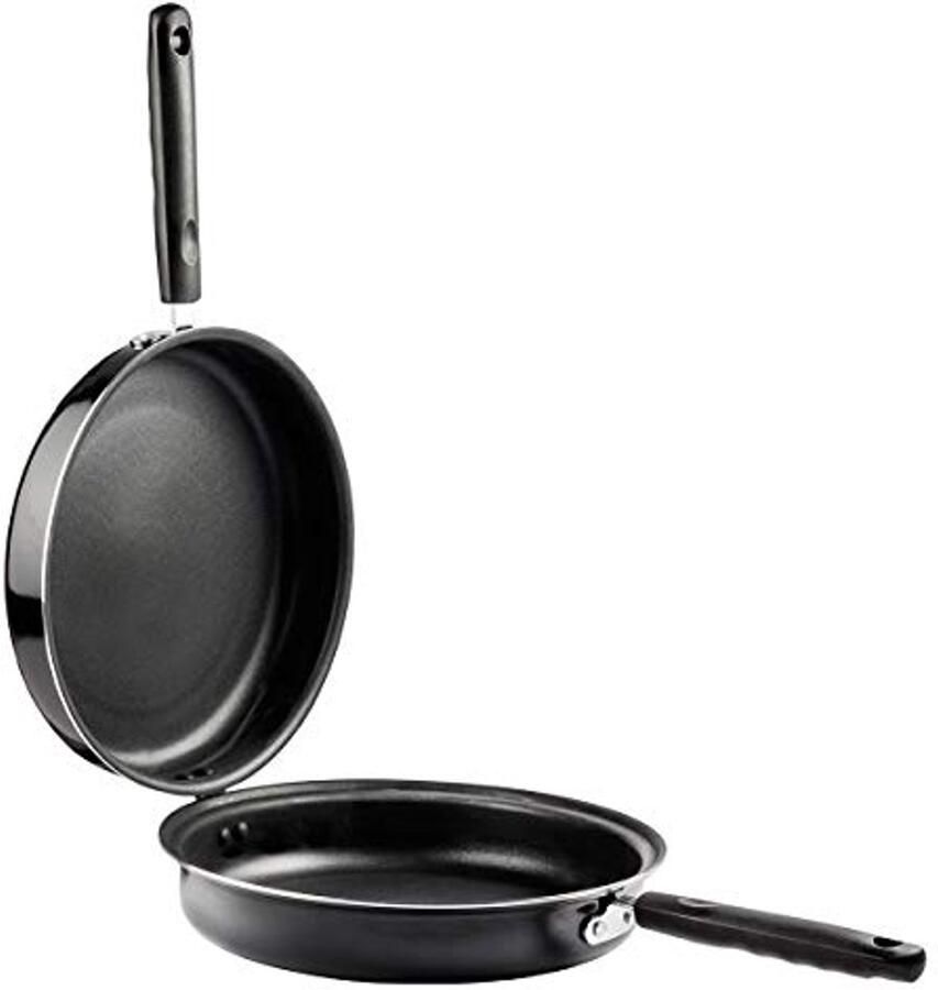 Inductie Tortilla Pan 24cm Aluminium Koekenpan met Non-Stick Coating