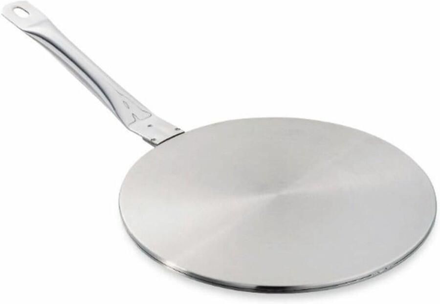 Inductie Tussenschijf Adapter Plaat Kookplaat Gebruik Voor Niet-Inductie 20 cm Diameter Zilver