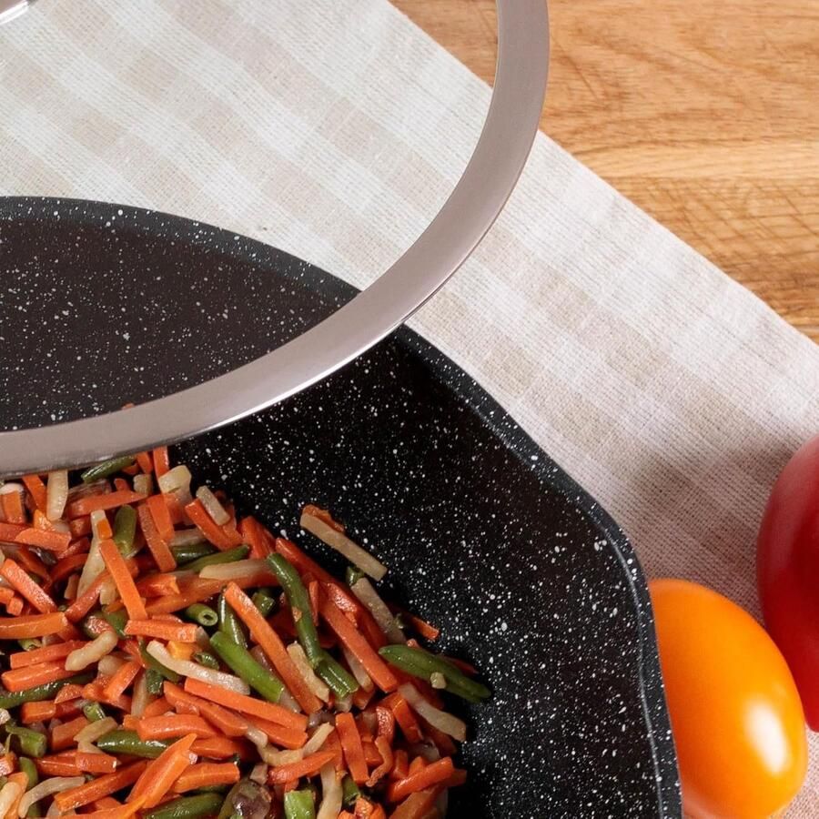 Inductie Wokpan Antibaklaag Wokpan Koken