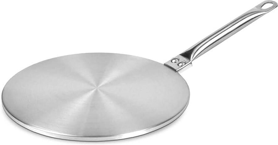 InductieAdapter Plaat 24 cm Hitteverspreider voor Alle Fornuizen zoals Gas Keramisch en Elektrisch