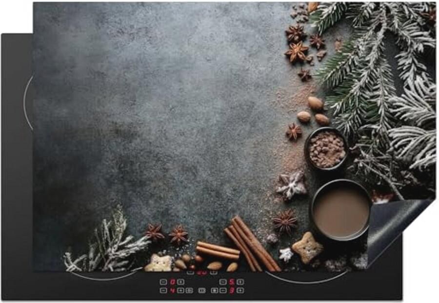Inductiebeschermer 78x52cm Keuken Decoratie en Antislip Mat voor Inductiekookplaat