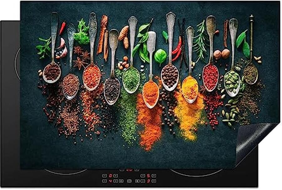 Inductiebeschermer 80x52cm Keuken Decoratie en Antislip Mat voor Kookplaat