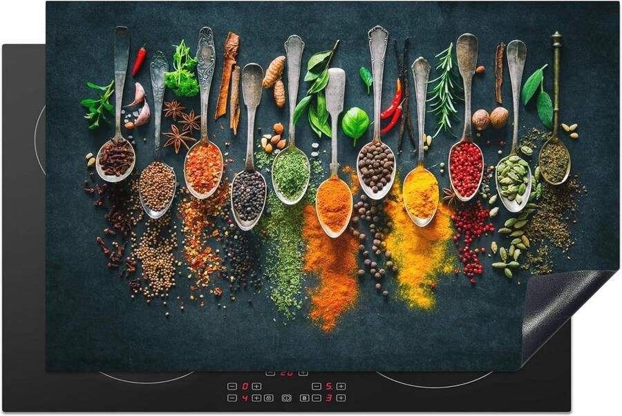 Inductiebeschermer 81x52cm Keuken Decoratie Antislip Werkoppervlak voor Inductiekookplaat