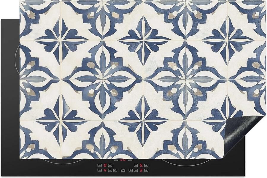 Inductiebeschermer 81x52cm voor Inductiekookplaat Antislip Keukenbescherming Stijlvolle Tegels Patronen