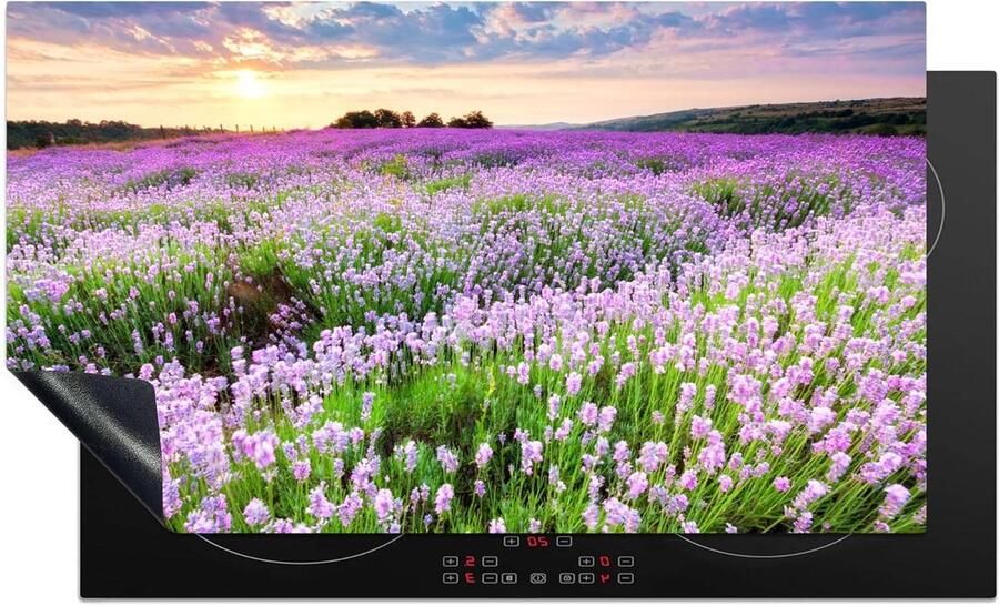 Inductiebeschermer Inductie mat Keuken Verfraaien Krasvrije Kookplaat 91x52 cm Multicolor - Foto 4