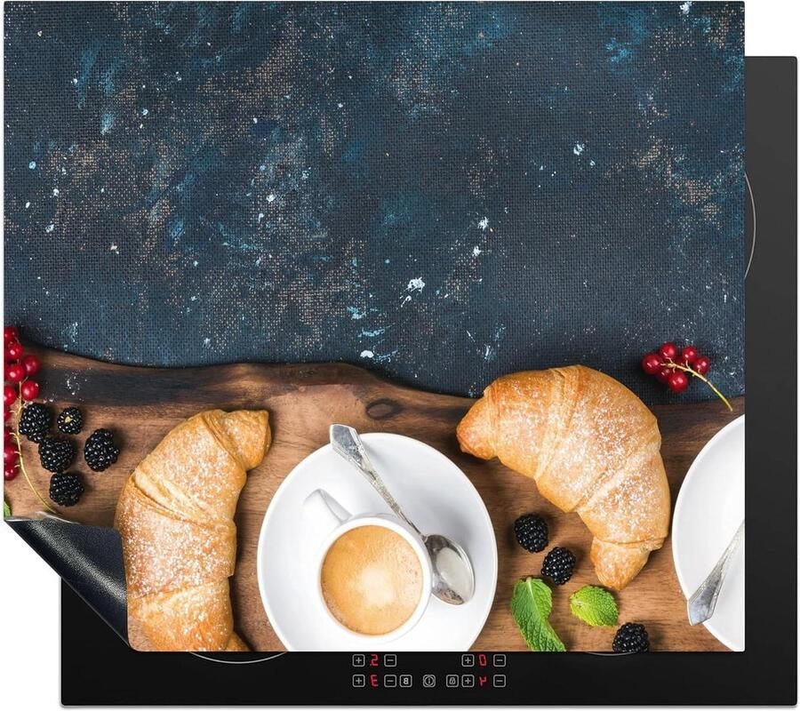 Inductiebeschermer Inductiemat Keuken Kookplaat Beschermen Krasvrij Werkoppervlak 59x52 cm Multicolor