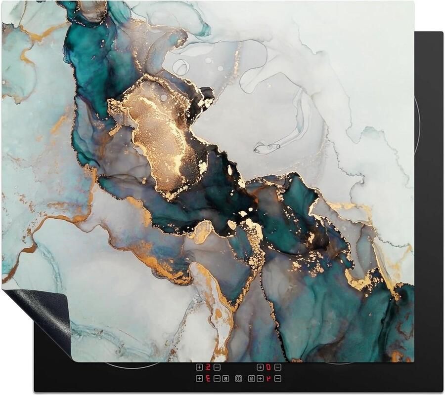 Inductiebeschermer Inductiemat Kookplaat Keuken Verfraaien Krasvrije Kookplaat 57.6x51.6 cm Multicolor