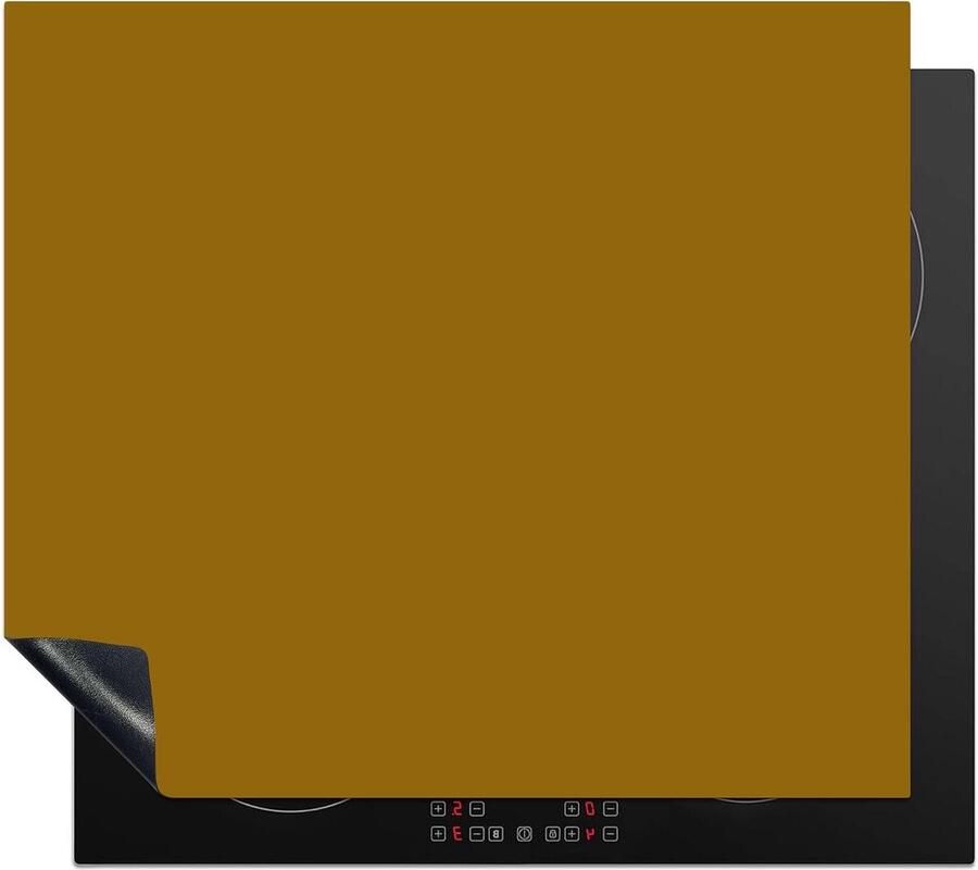 Inductiebeschermer Inductiemat Kookplaat Keuken Verfraaien Krasvrije Kookplaat 60x52 cm Goud