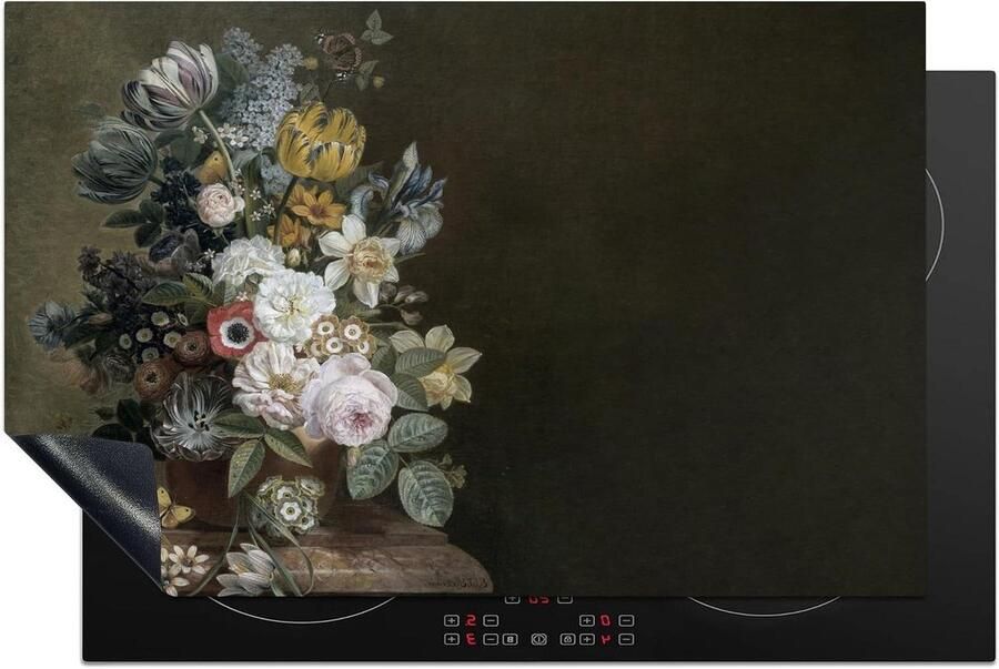 Inductiebeschermer Inductiemat Werkbladbeschermer Keuken Verfraaien Krasvrije Kookplaat 81x52 cm Multicolor