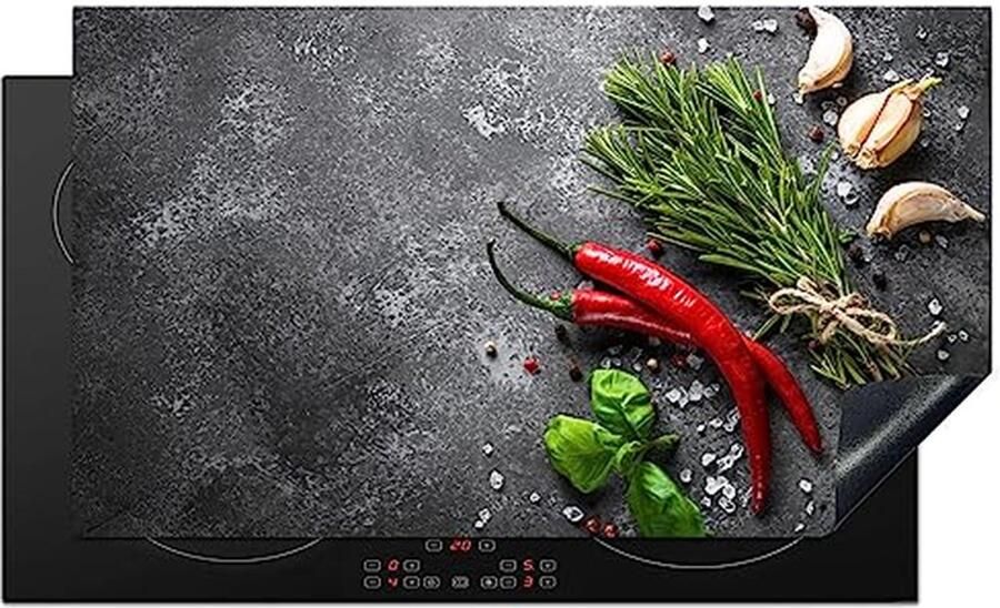 Inductiebeschermer Keuken 90x52 cm Antislip Mat voor Inductiekookplaat Bescherming Tegen Krassen Decoratieve Huidige Trends