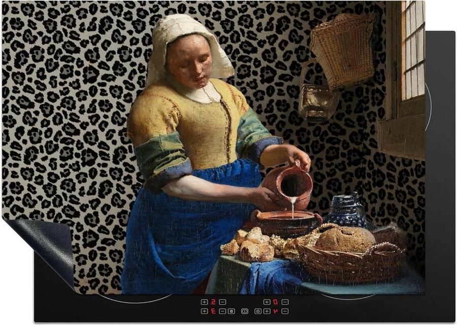 Inductiebeschermer Keuken Inductiemat Pan Kookplaat Beschermen Krasvrij Werken 75x52 cm Multicolor