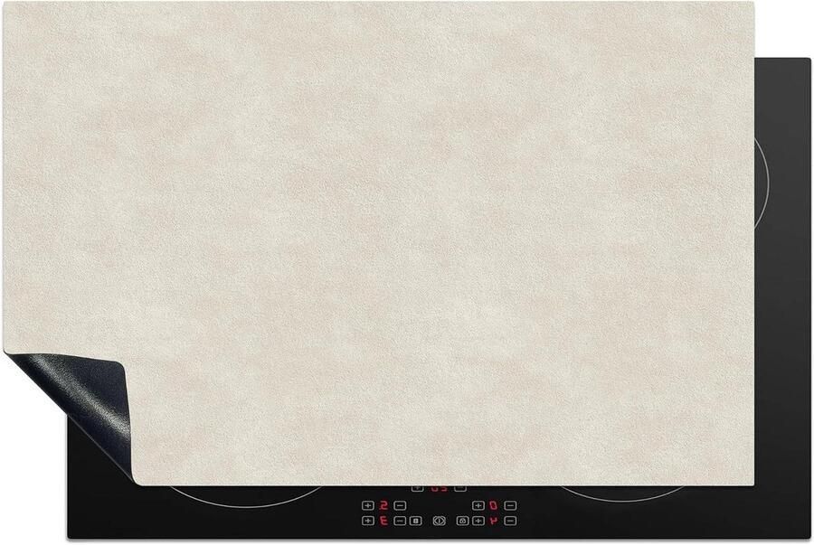 Inductiebeschermer Keuken Kookplaat Protector Extra Werkruimte Creëren Anti-slip Mat 81x52 cm Zandkleurig