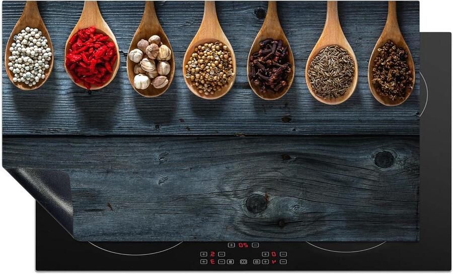 Inductiebeschermer Keuken Mat Kookplaat Beschermen Krasvrij Werkblad 90x52 cm Multicolor