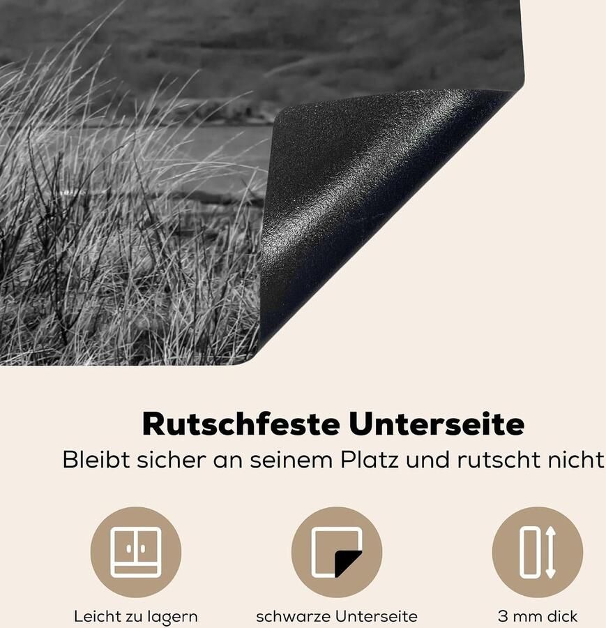 Inductiebeschermer Kookplaat mat Keuken Decoratie Krasvrije Kookplaat 81x52 cm Multicolor
