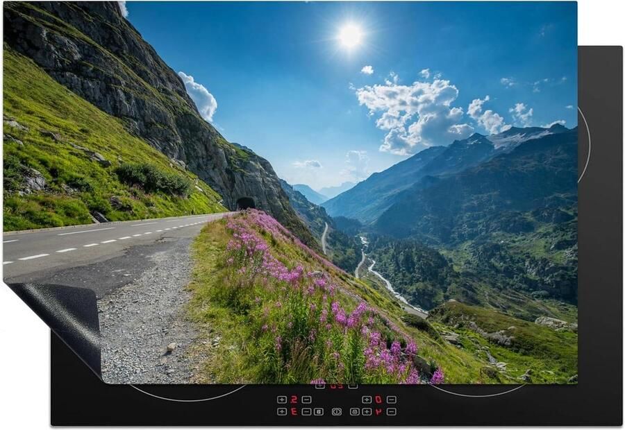 Inductiebeschermer Kookplaat mat Keuken decoreren Unieke fotoprint 78x52 cm Multicolor